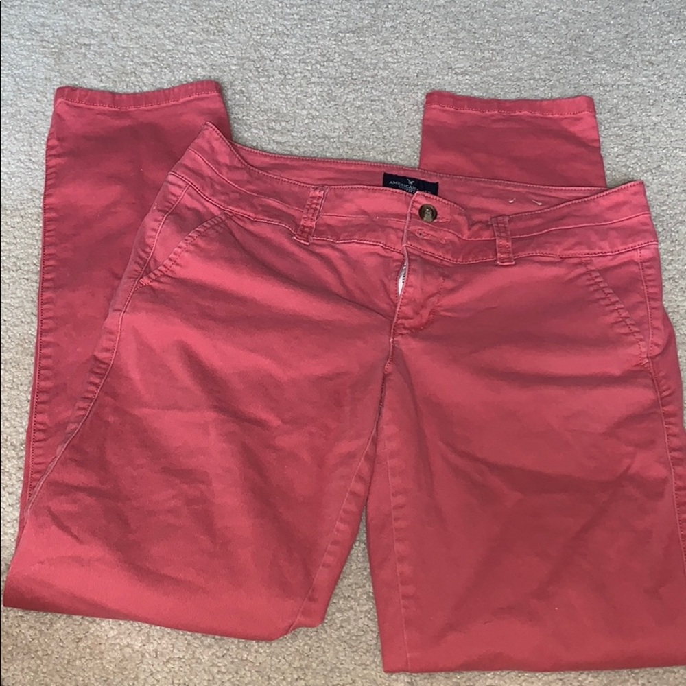 American Eagle coral pants